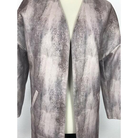 Maison Scotch Open Front Stretch Lined Carcoat Coat - Picture 7 of 12